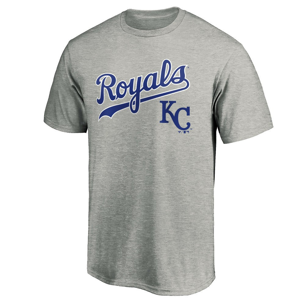Heather Gray Kansas City Royals Cooperstown Collection Wahconah T-Shirt