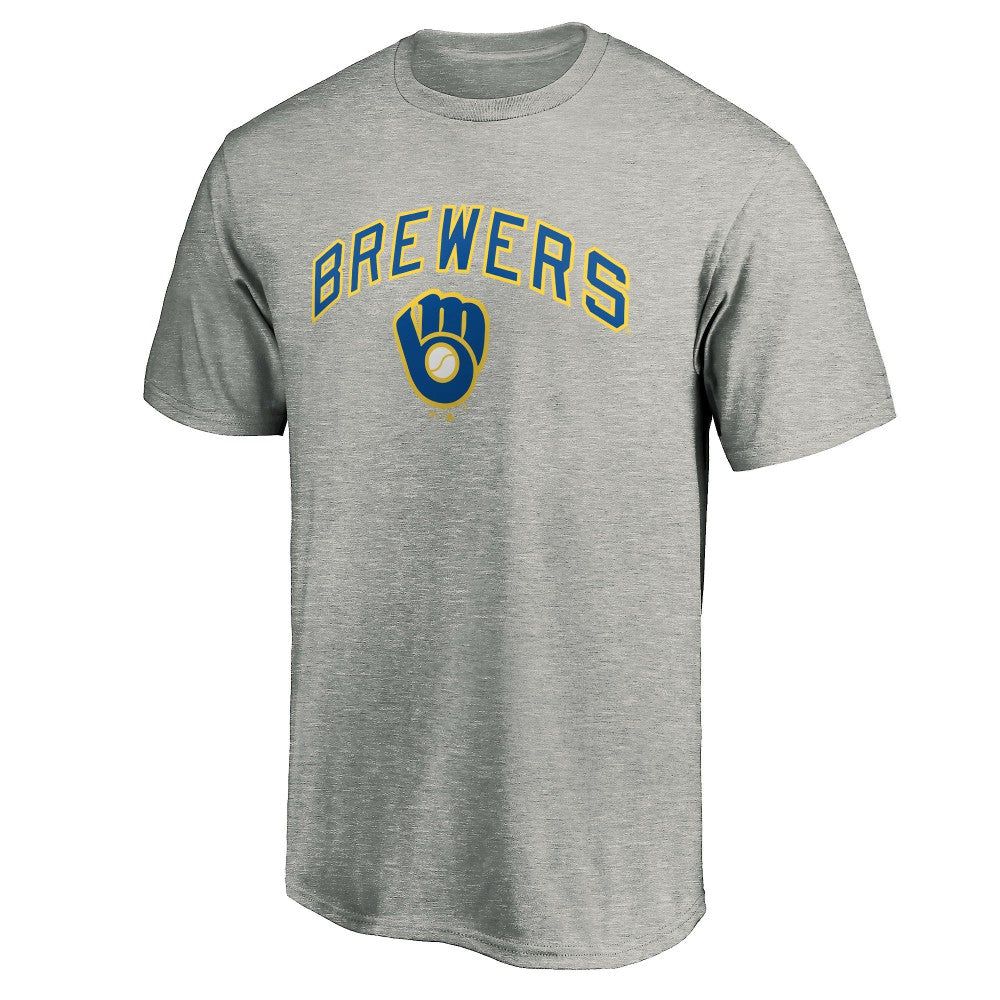 Heather Gray Milwaukee Brewers Cooperstown Collection Wahconah T-Shirt