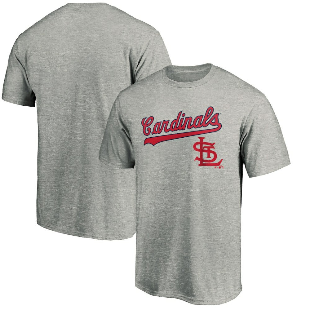 Heather Gray St. Louis Cardinals Cooperstown Collection Wahconah T-Shirt