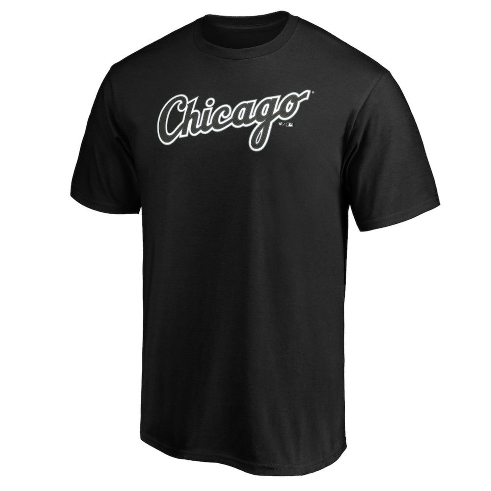 Black Chicago White Sox Official Wordmark T-Shirt