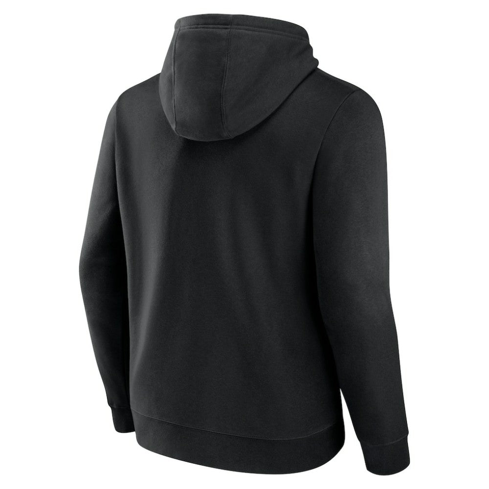Black Cincinnati Reds Official Wordmark Pullover Hoodie