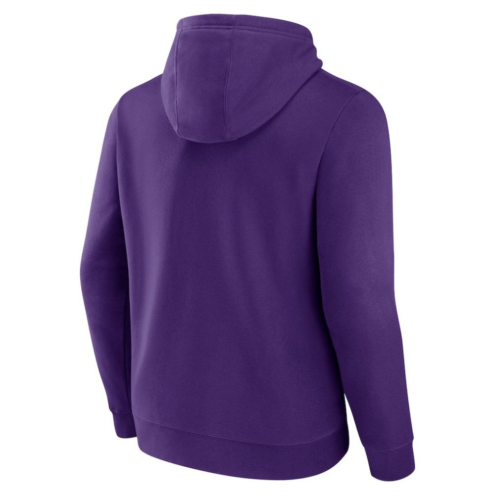 Purple Colorado Rockies Official Wordmark Pullover Hoodie