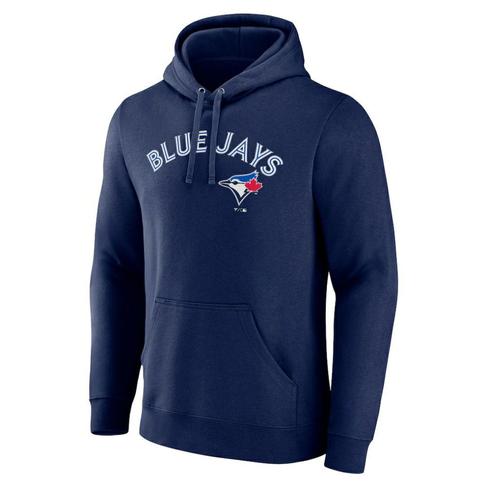 Navy Toronto Blue Jays Official Wordmark Pullover Hoodie