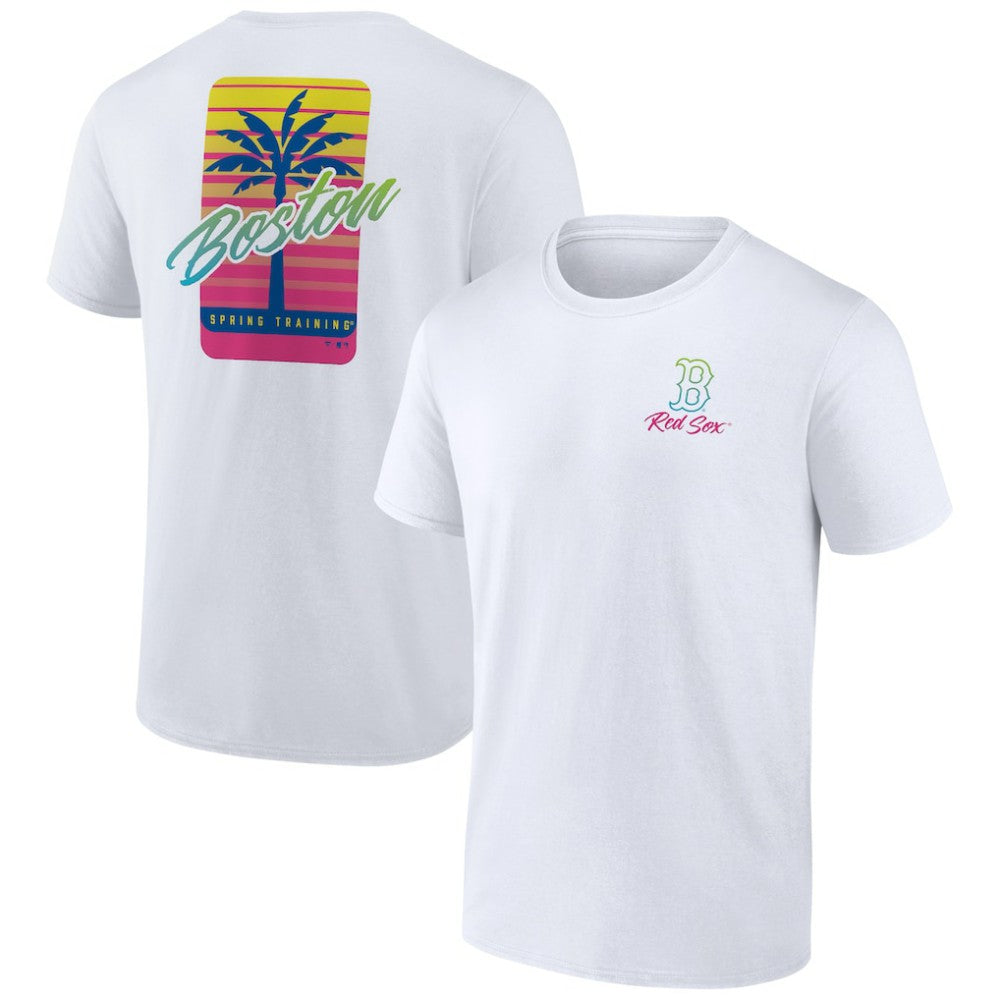 White Boston Red Sox Spring Break T-Shirt