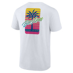 White Boston Red Sox Spring Break T-Shirt