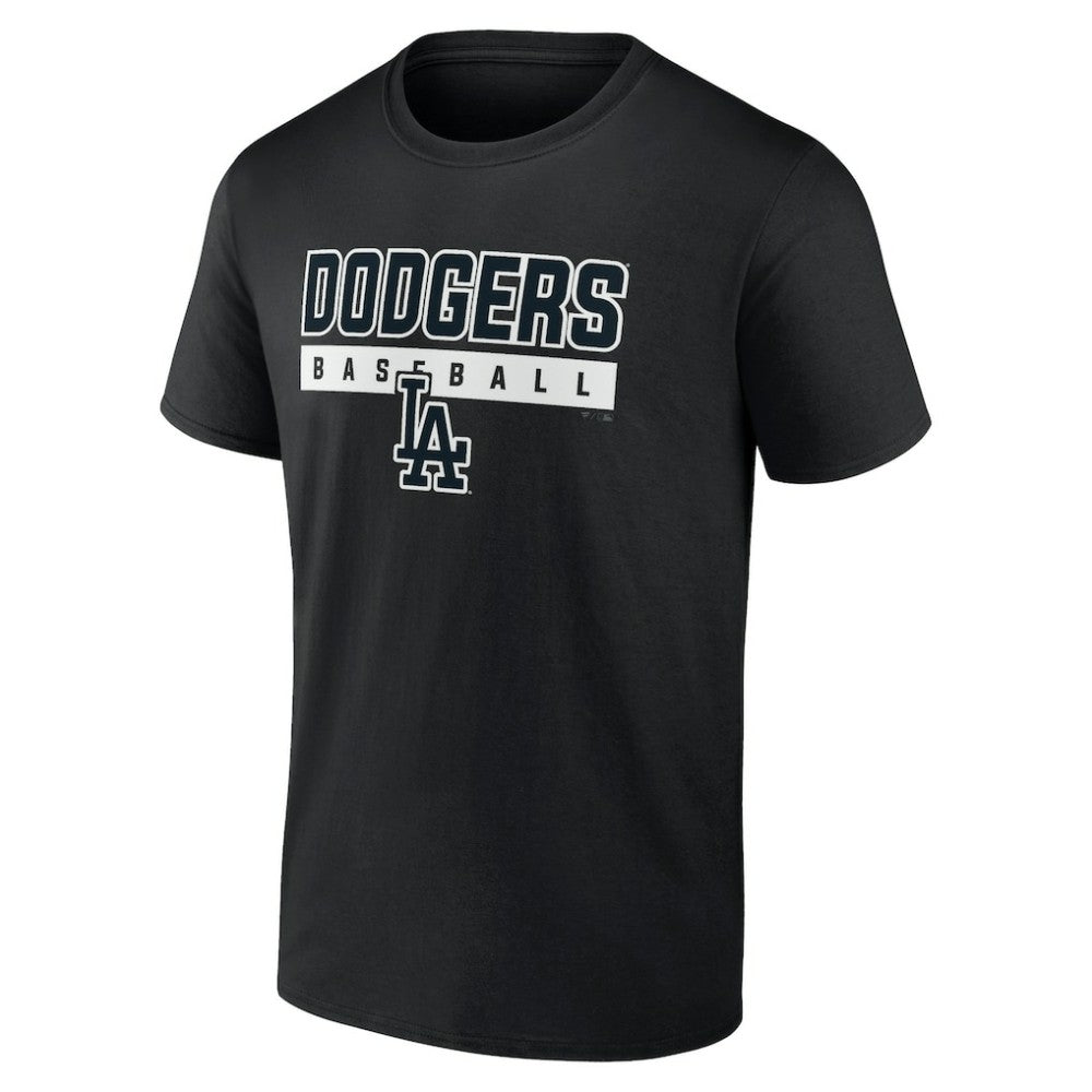 Black Los Angeles Dodgers In The Mitt T-Shirt