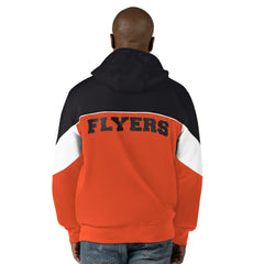 NHL Philadelphia Flyers Starter Power Forward Full-Zip Hoodie