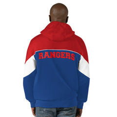 NHL New York Rangers Starter Power Forward Full-Zip Hoodie