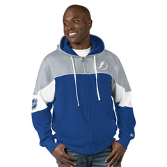 NHL Tampa Bay Lightning Starter Power Forward Full-Zip Hoodie