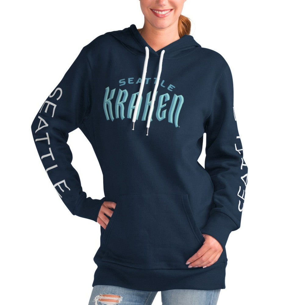 NHL Seattle Kraken G-III 4Her by Carl Banks Women's Overtime Pullover Hoodie