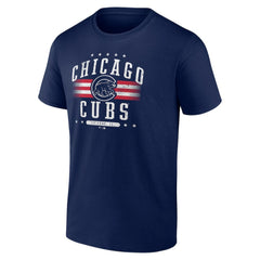 Navy Chicago Cubs Americana Team T-Shirt