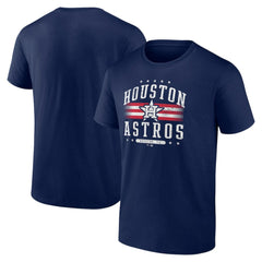 Navy Houston Astros Americana Team T-Shirt
