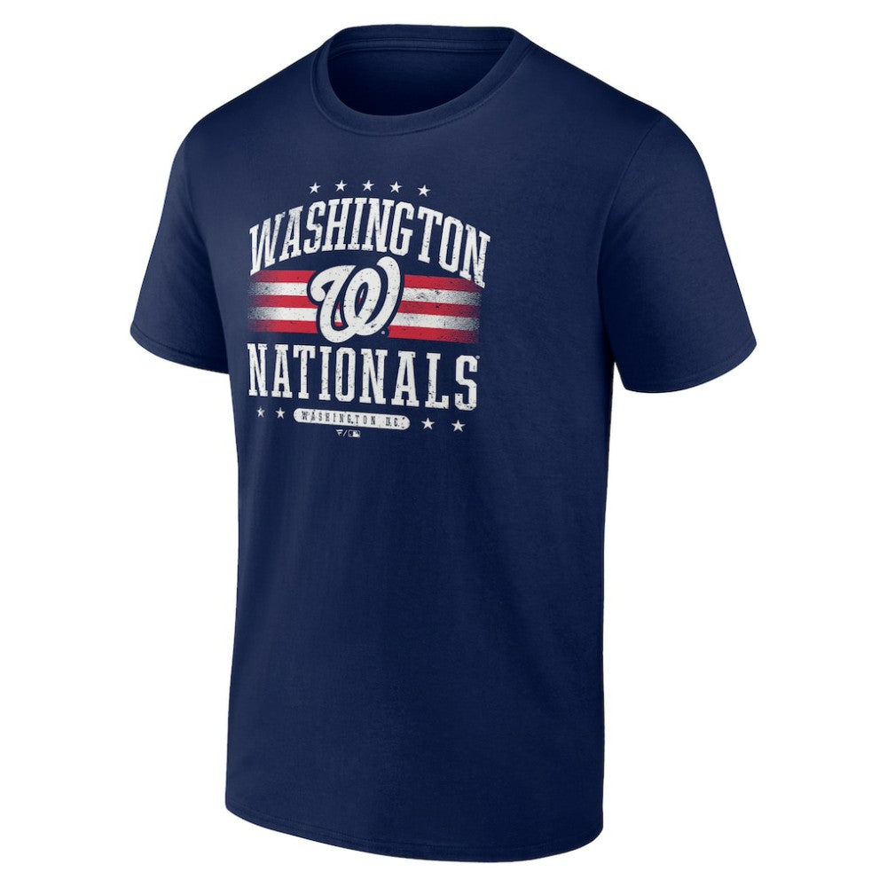 Navy Washington Nationals Americana Team T-Shirt