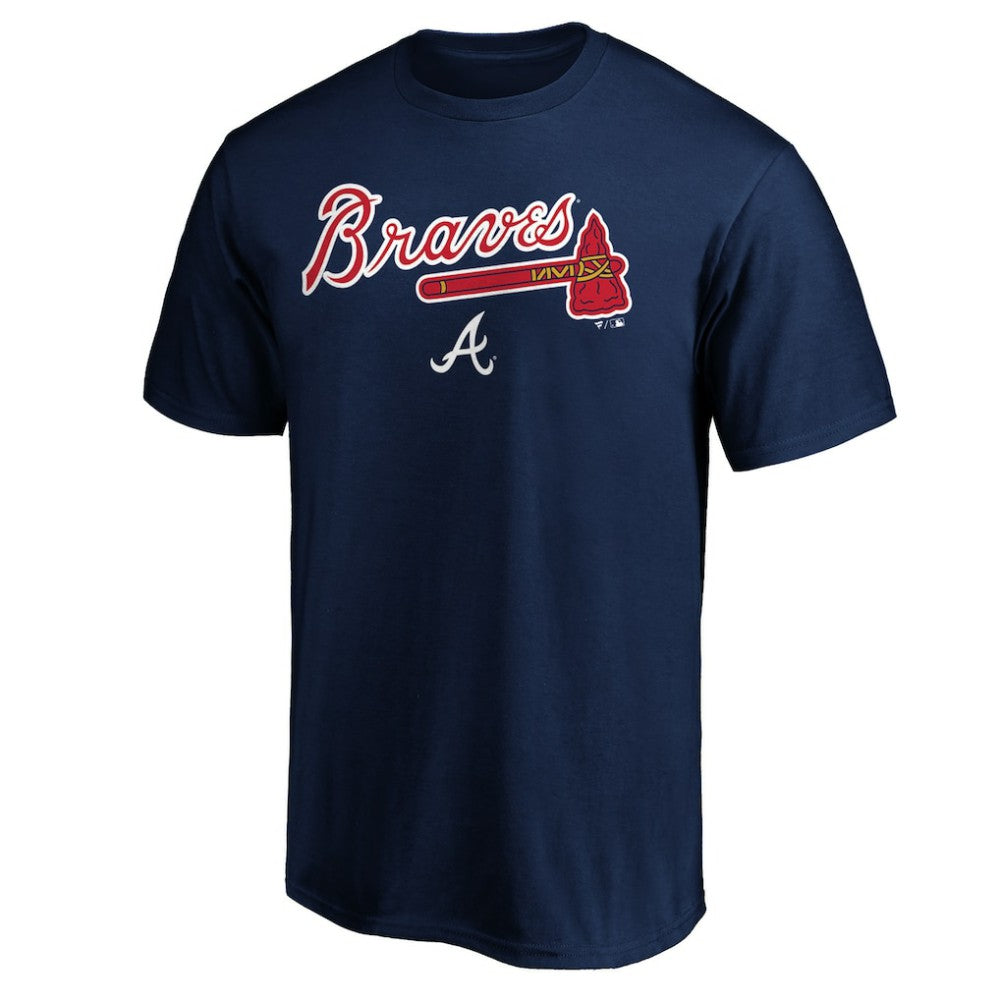 Navy Atlanta Braves Series Sweep T-Shirt