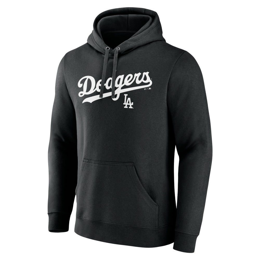 Black Los Angeles Dodgers Series Sweep Pullover Hoodie