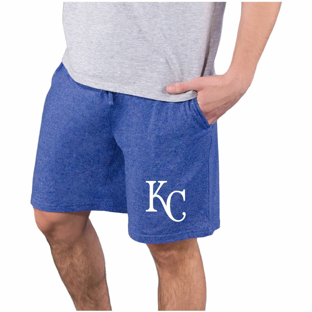 Royal Kansas City Royals Concepts Sport Quest Knit Jam Shorts