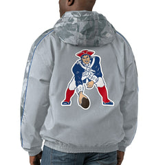 Starter Thursday Night Gridiron Throwback Full-Zip Jacket - New England Patriots Jackets