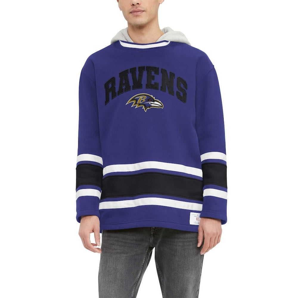 Tommy Hilfiger Ivan Fashion Pullover Hoodie - Baltimore Ravens Hoodies