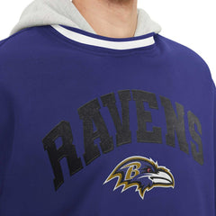 Tommy Hilfiger Ivan Fashion Pullover Hoodie - Baltimore Ravens Hoodies