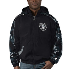 Starter Thursday Night Gridiron Full-Zip Hoodie - Las Vegas Raiders Hoodies
