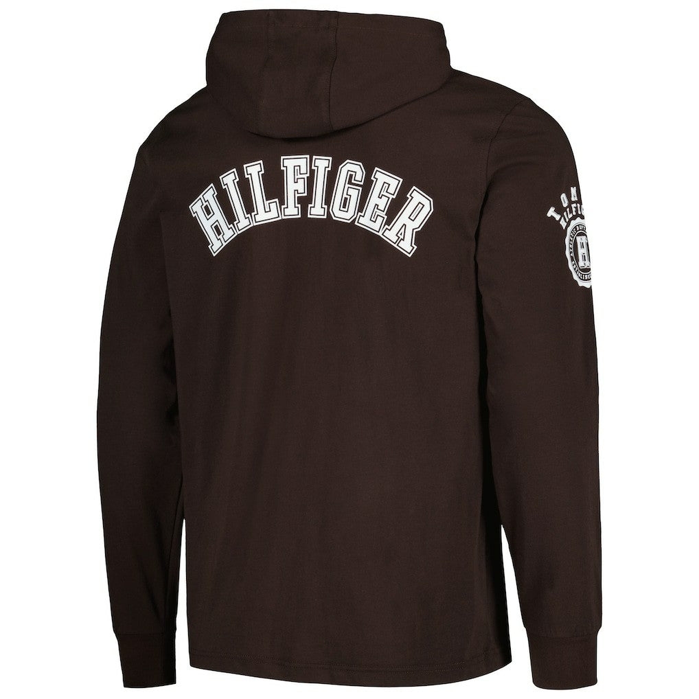 Tommy Hilfiger Morgan Long Sleeve Hoodie T-Shirt - Cleveland Browns Hoodies