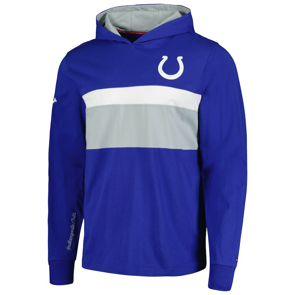 Tommy Hilfiger Morgan Long Sleeve Hoodie T-Shirt - Indianapolis Colts Hoodies