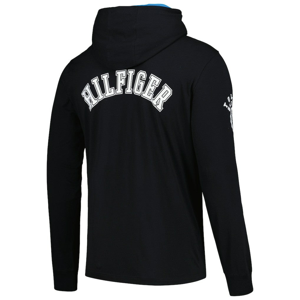 Tommy Hilfiger Morgan Long Sleeve Hoodie T-Shirt - Carolina Panthers Hoodies