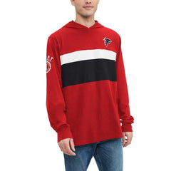 Tommy Hilfiger Morgan Long Sleeve Hoodie T-Shirt - Atlanta Falcons Hoodies
