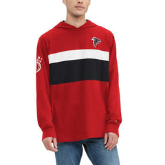 Tommy Hilfiger Morgan Long Sleeve Hoodie T-Shirt - Atlanta Falcons Hoodies