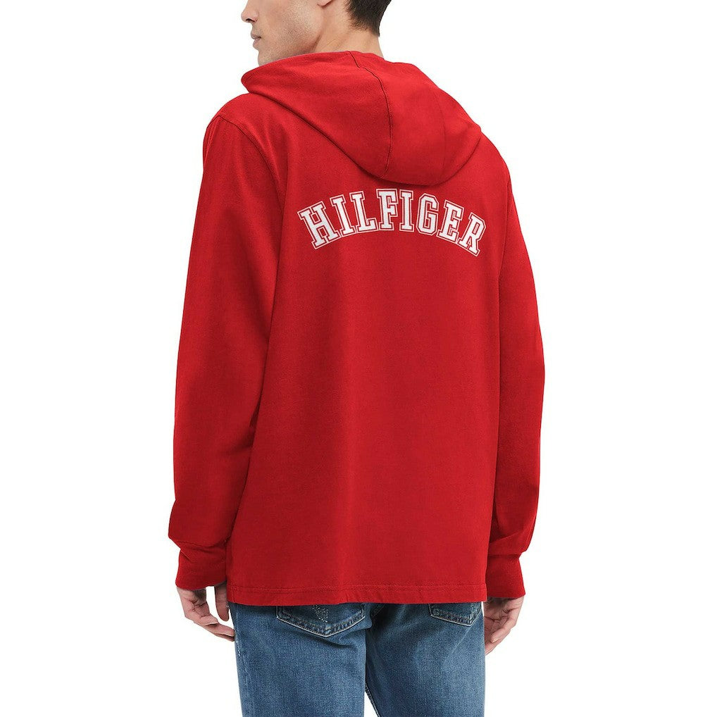 Tommy Hilfiger Morgan Long Sleeve Hoodie T-Shirt - Atlanta Falcons Hoodies