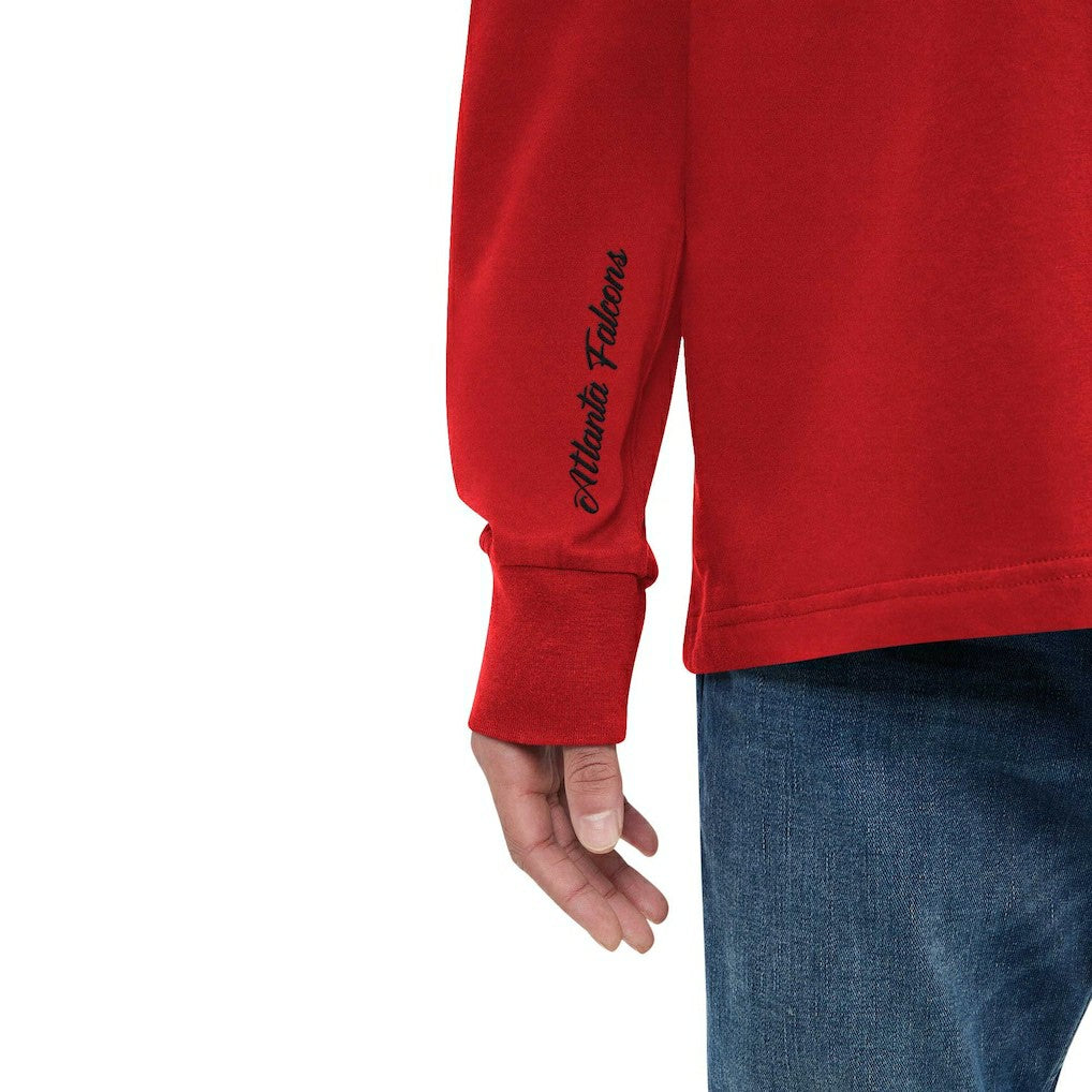 Tommy Hilfiger Morgan Long Sleeve Hoodie T-Shirt - Atlanta Falcons Hoodies