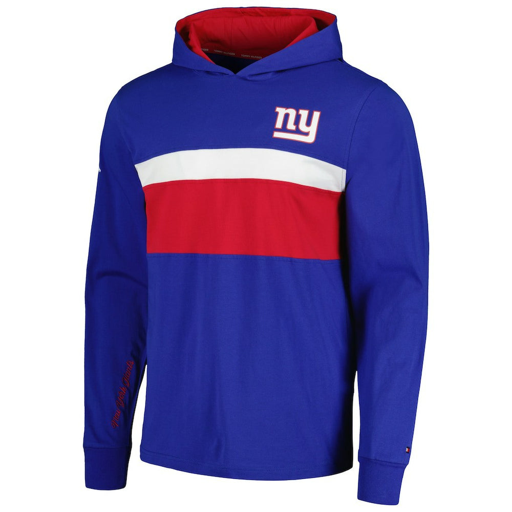 Tommy Hilfiger Morgan Long Sleeve Hoodie T-Shirt - New York Giants Hoodies