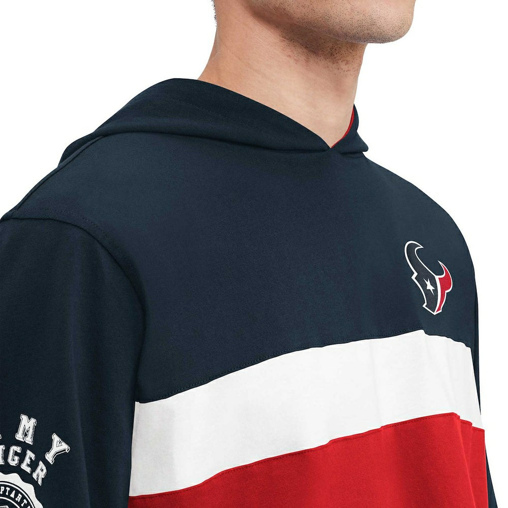 Tommy Hilfiger Morgan Long Sleeve Hoodie T-Shirt - Houston Texans Hoodies