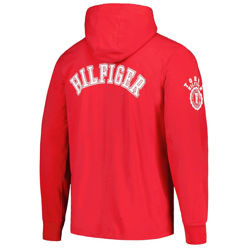 Tommy Hilfiger Morgan Long Sleeve Hoodie T-Shirt - Kansas City Chiefs Hoodies