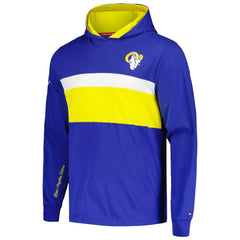 Tommy Hilfiger Morgan Long Sleeve Hoodie T-Shirt - Los Angeles Rams Hoodies