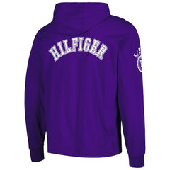 Tommy Hilfiger Morgan Long Sleeve Hoodie T-Shirt - Minnesota Vikings Hoodies