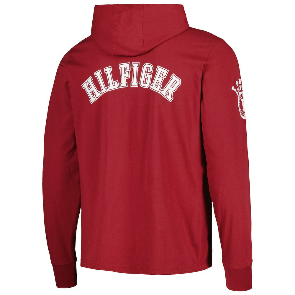 Tommy Hilfiger Morgan Long Sleeve Hoodie T-Shirt - Washington Commanders Hoodies