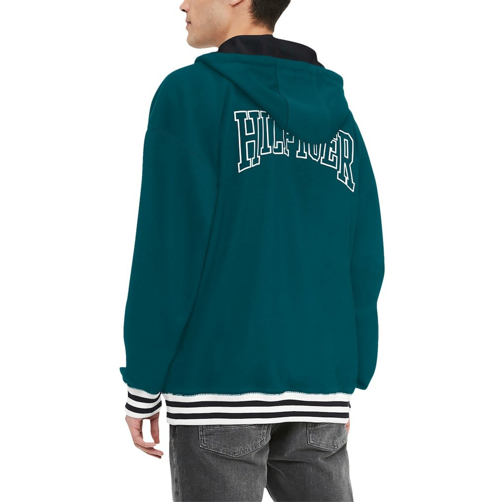 Tommy Hilfiger Midnight Aaron Quarter-Zip Hoodie - Philadelphia Eagles Hoodies