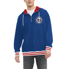 Tommy Hilfiger Aaron Quarter-Zip Hoodie - New York Giants Hoodies