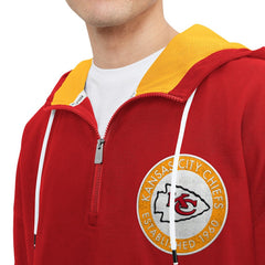Tommy Hilfiger Aaron Quarter-Zip Hoodie - Kansas City Chiefs Hoodies
