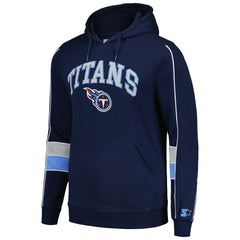 Starter Captain Pullover Hoodie - Tennessee Titans Hoodies