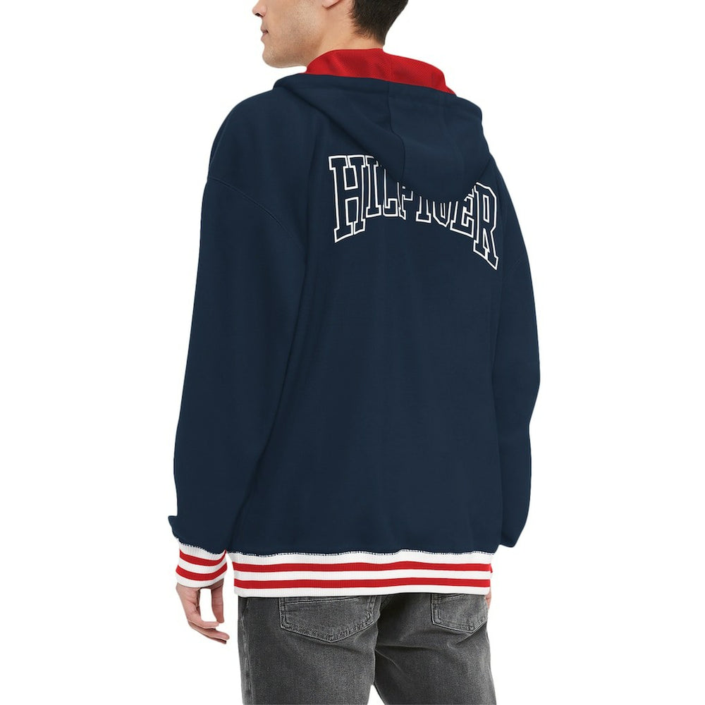 Tommy Hilfiger Aaron Quarter-Zip Hoodie - New England Patriots Hoodies