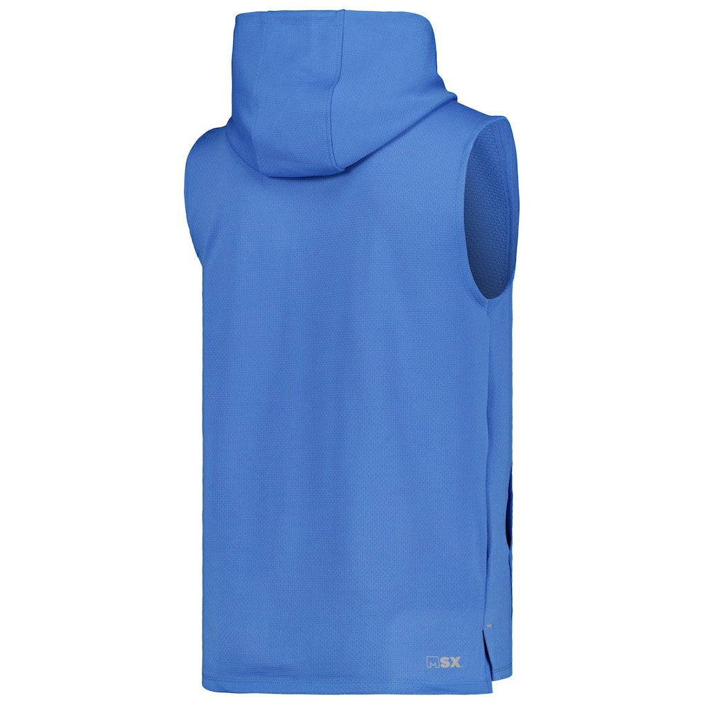 MSX by Michael Strahan Marathon Sleeveless Pullover Hoodie - Los Angeles Chargers Hoodies