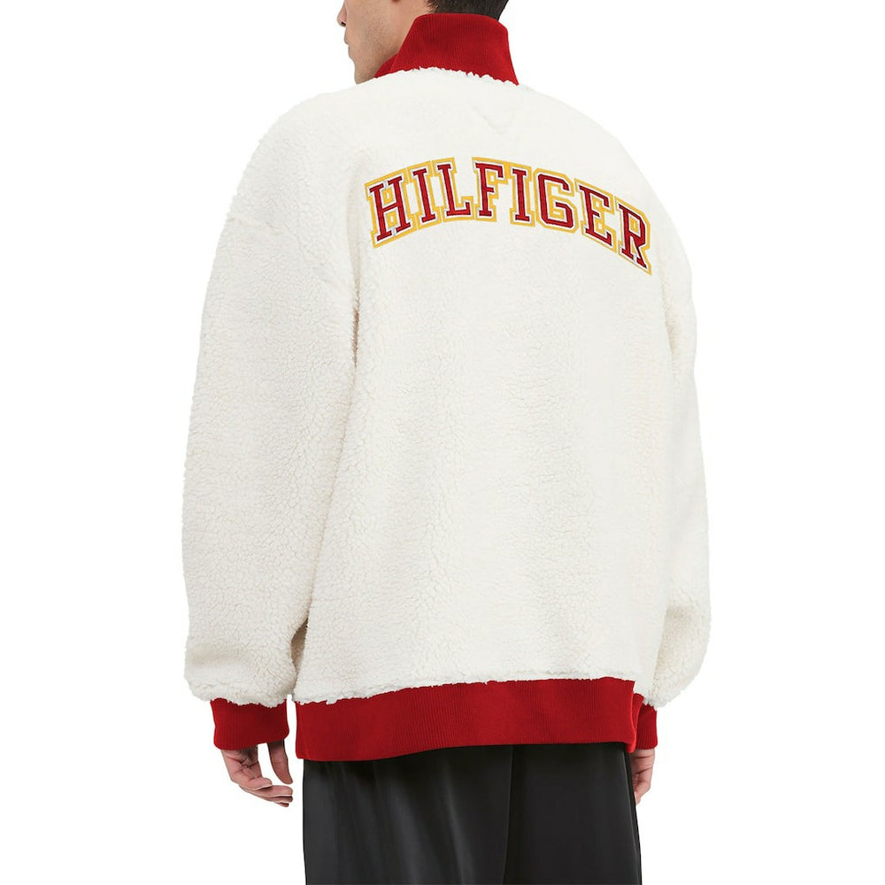 Tommy Hilfiger Jordan Sherpa Quarter-Zip Sweatshirt - Kansas City Chiefs Sweatshirts