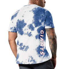 MSX by Michael Strahan Freestyle Tie-Dye T-Shirt - New York Giants T-shirts