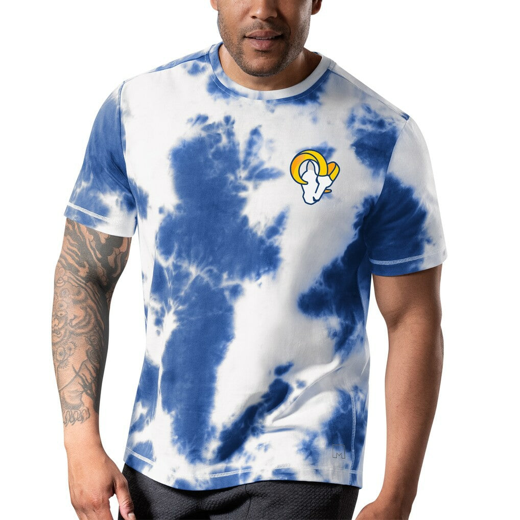 MSX by Michael Strahan Freestyle Tie-Dye T-Shirt - Los Angeles Rams T-shirts