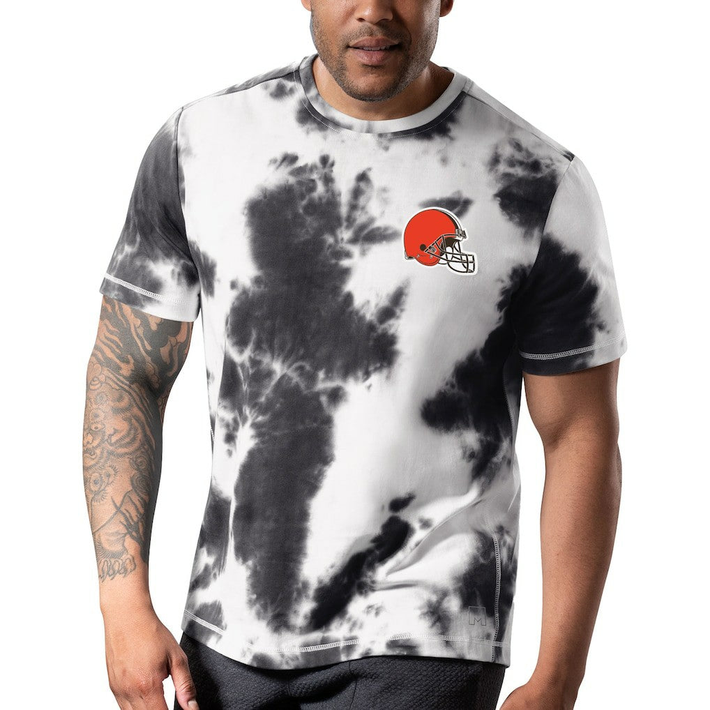 MSX by Michael Strahan Freestyle Tie-Dye T-Shirt - Cleveland Browns T-shirts