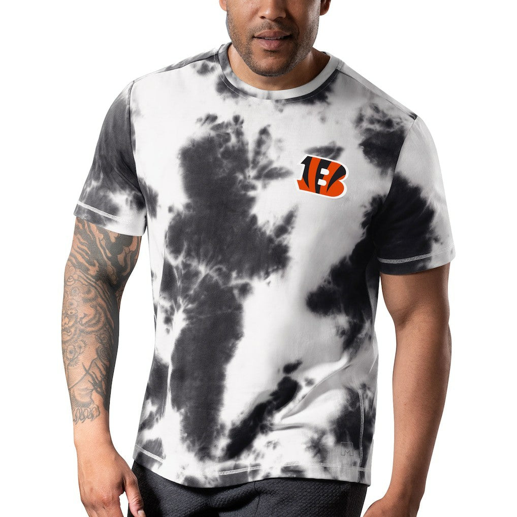 MSX by Michael Strahan Freestyle Tie-Dye T-Shirt - Cincinnati Bengals T-shirts