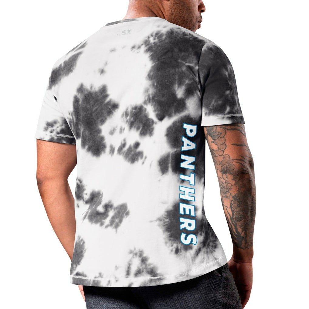 MSX by Michael Strahan Freestyle Tie-Dye T-Shirt - Carolina Panthers T-shirts