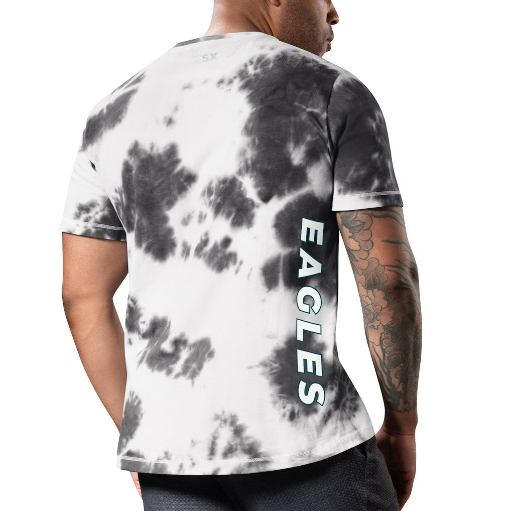 MSX by Michael Strahan Freestyle Tie-Dye T-Shirt - Philadelphia Eagles T-shirts
